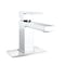 Keeney Mfg Single Handle Bathroom Faucet with Pop-Up Drain, Polished Chrome, Series: Quadrato QUA21CCP - alternate 6